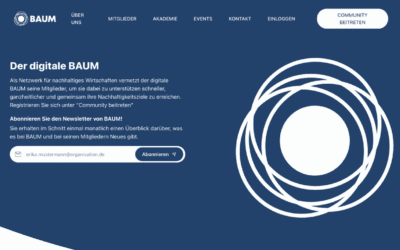 Neues Update und mehr Möglichkeiten im „Digitalen BAUM“