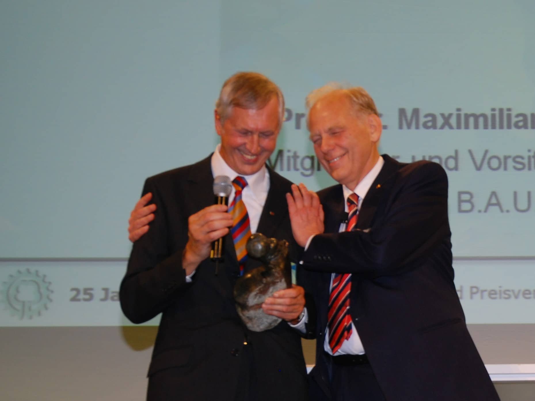 Prof. Dr. Maximilian Gege und Dr. Georg Winter