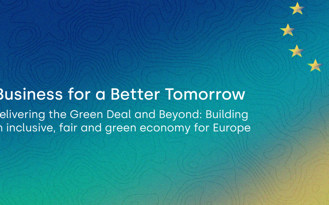 Business for a Better Tomorrow fordert einen raschen und ausgewogenen Kompromiss zur Omnibus-Richtlinie