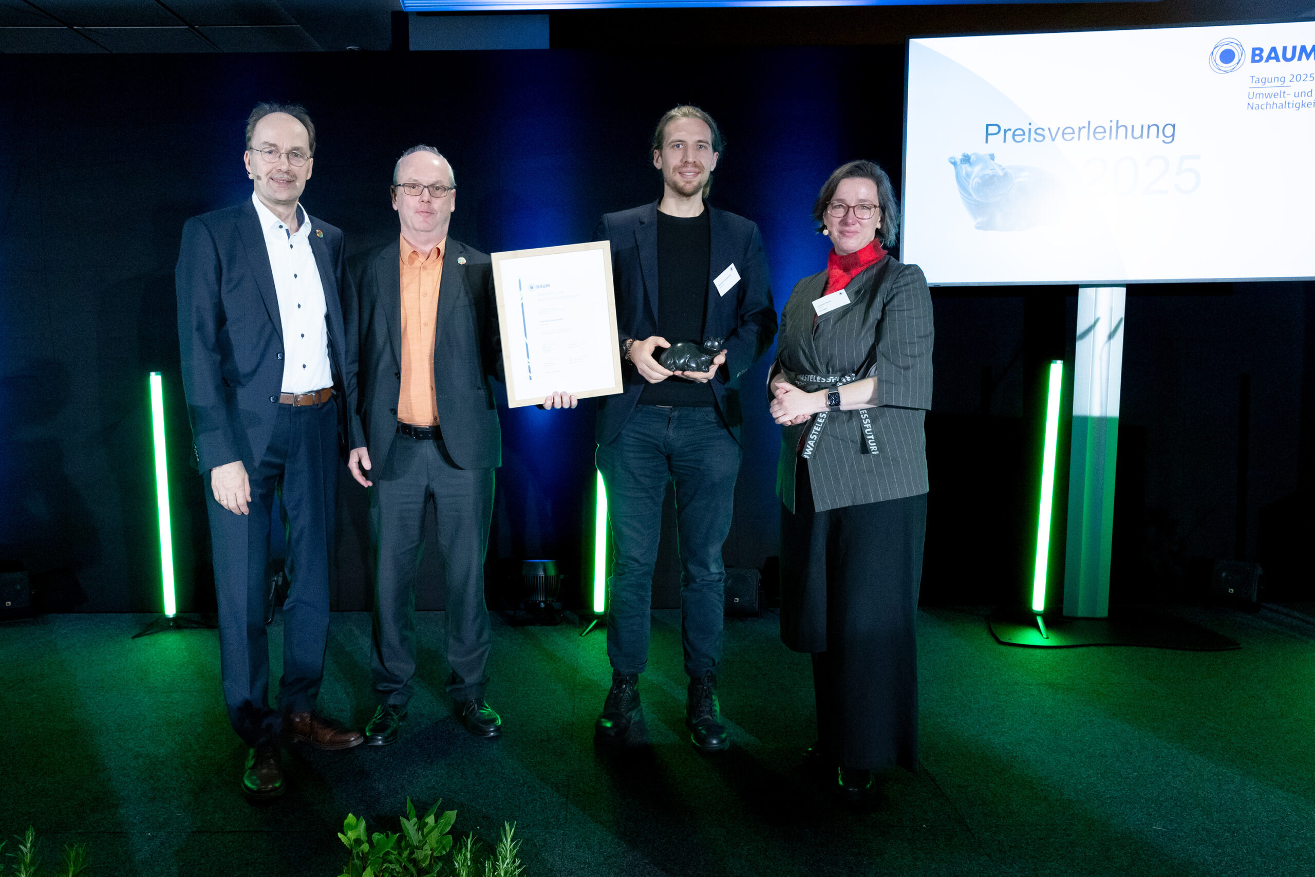 Verleihung des BAUM-Preises 2025 an Dominik Campanella
