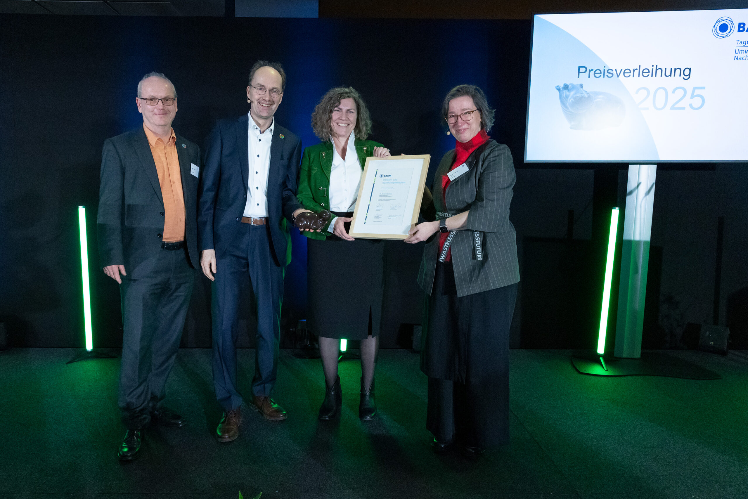 Verleihung des BAUM-Preises 2025 an Dr. Stefanie Eichiner