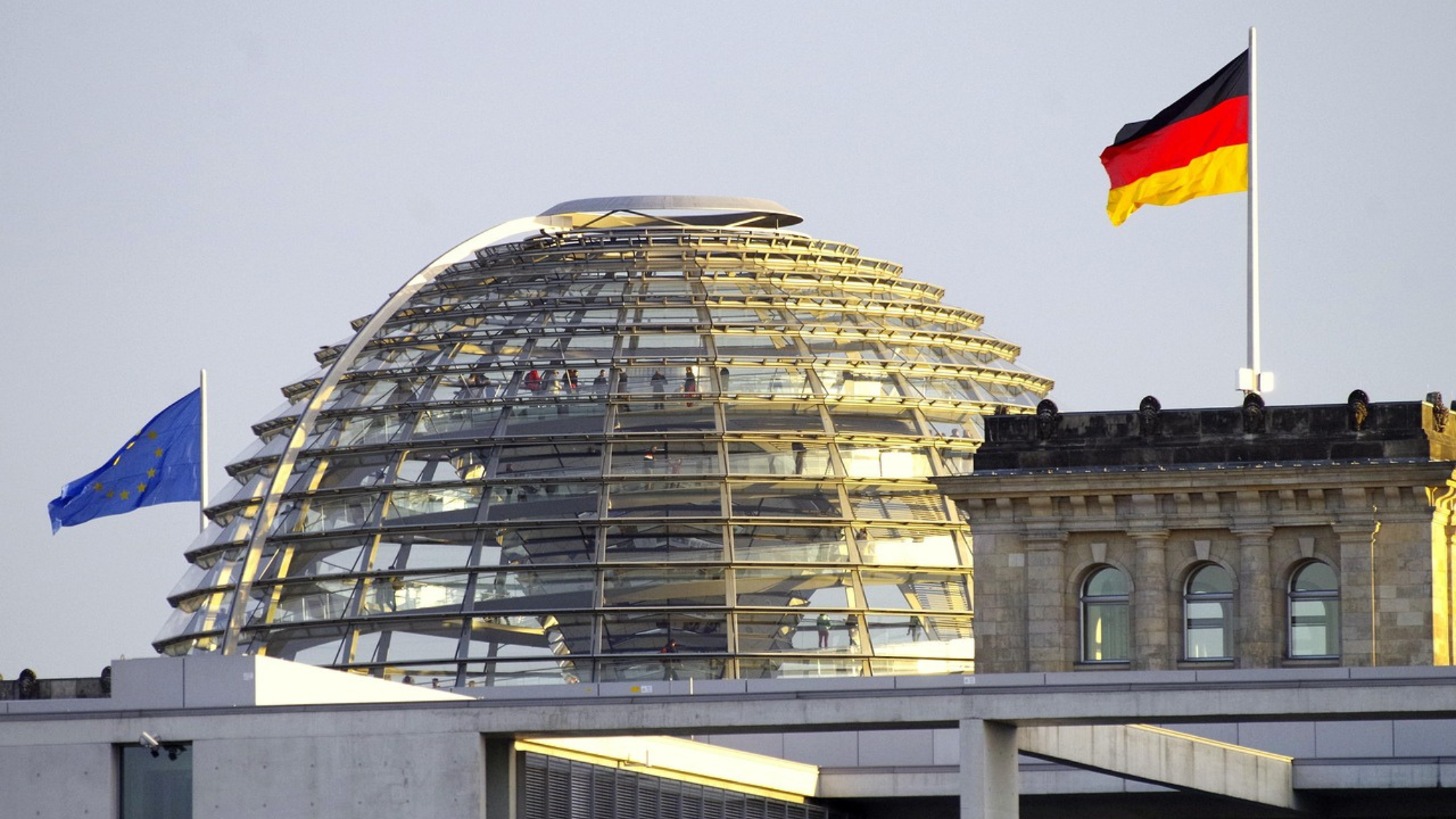 Bundestag Kuppel des Deutschen Bundestags